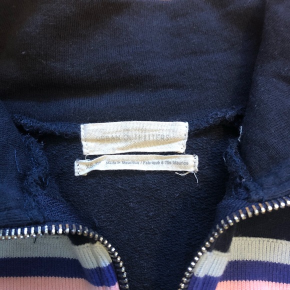 urban outfitters cropped quarter zip - Picture 2 of 2